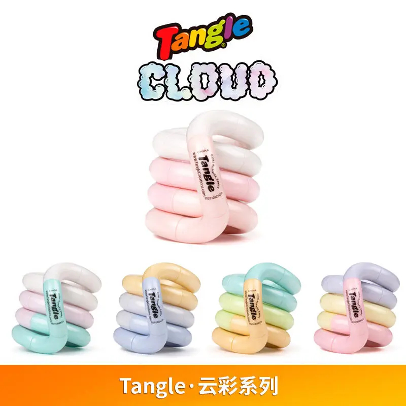 Kids Educational Resources - Origineel Tangle Twisting Relaxation Toy Cloud