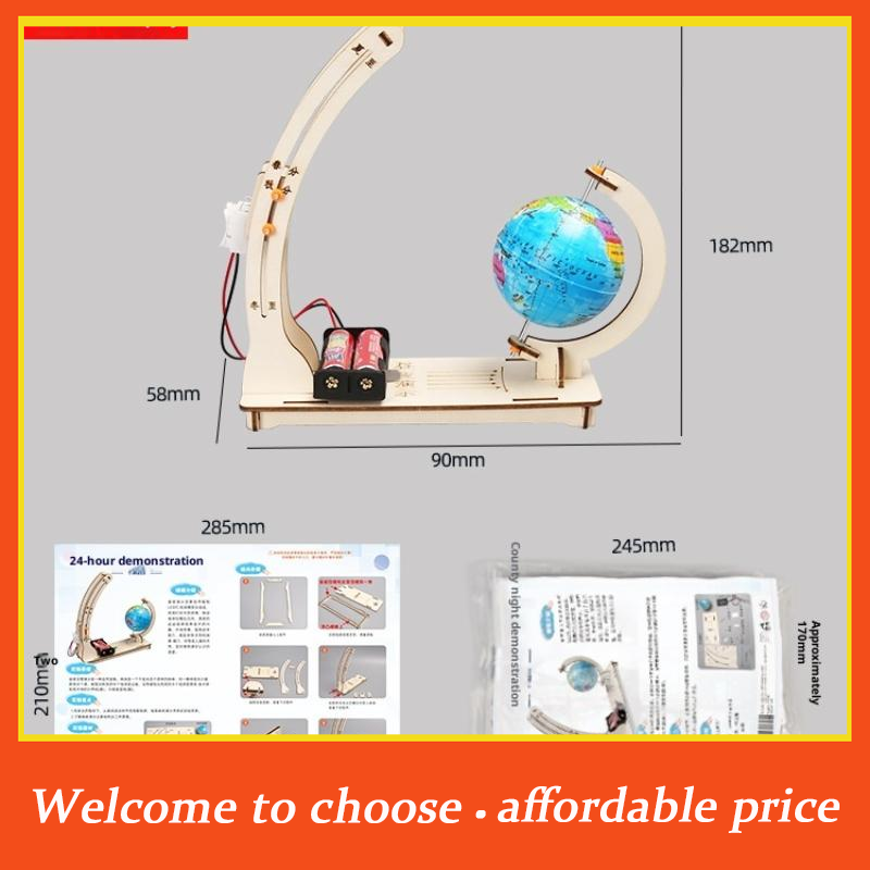 Educational Globe For Kids - []1Set Dag-nachtcyclus Wetenschapskit voor kinderen Klaslokaal