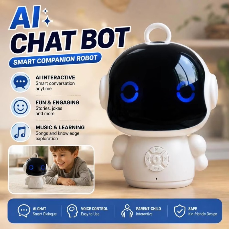 Japanese Kids Education - Slim AI-robot speelgoed WiFi interactief educatief
