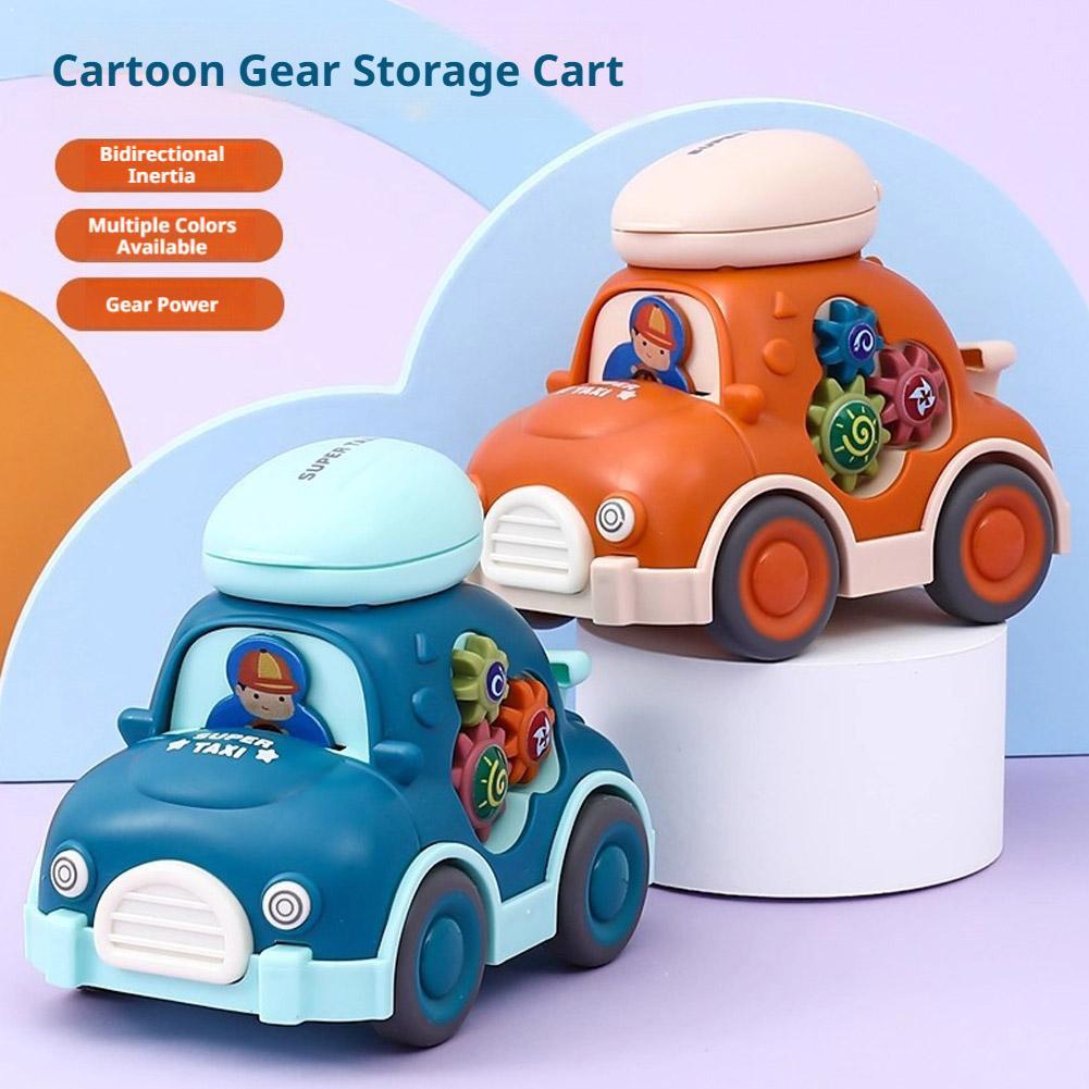 Kids Educational Resources - Cartoon Mini Pull Back Speelgoedauto, Inertia