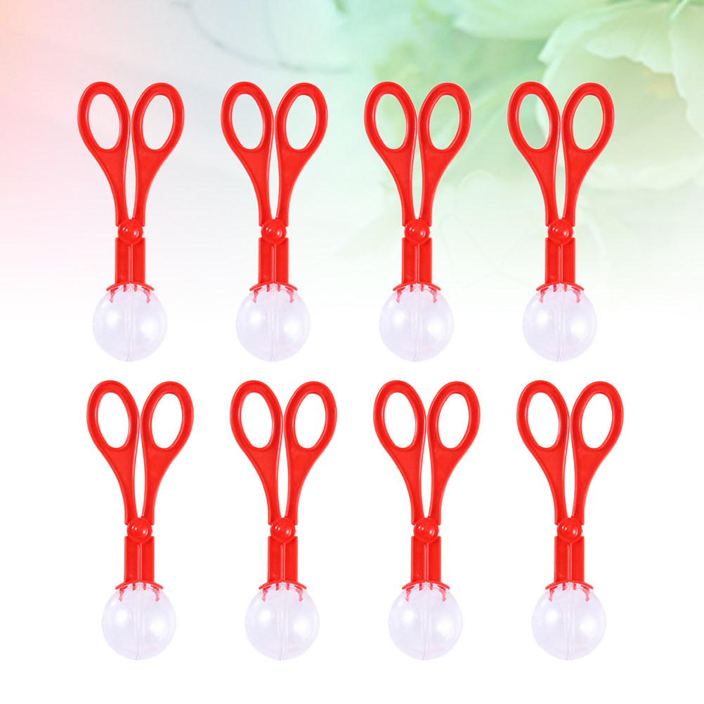 Kids Outdoor Education - 8 stuks insectenvangklem schaar rood 17,5