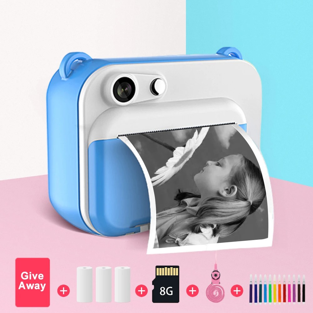 Japanese Kids Education - Kindercamera met print Instant Print-camera voor