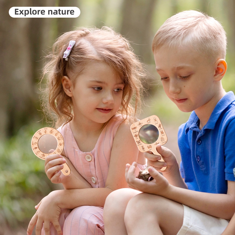 Houten vergrootglasset Dieren- - Kids Outdoor Education recensie en prijs