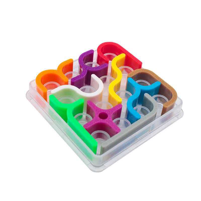 Creatieve gekke bochtenpuzzel  - Kids Education Fun recensie en prijs