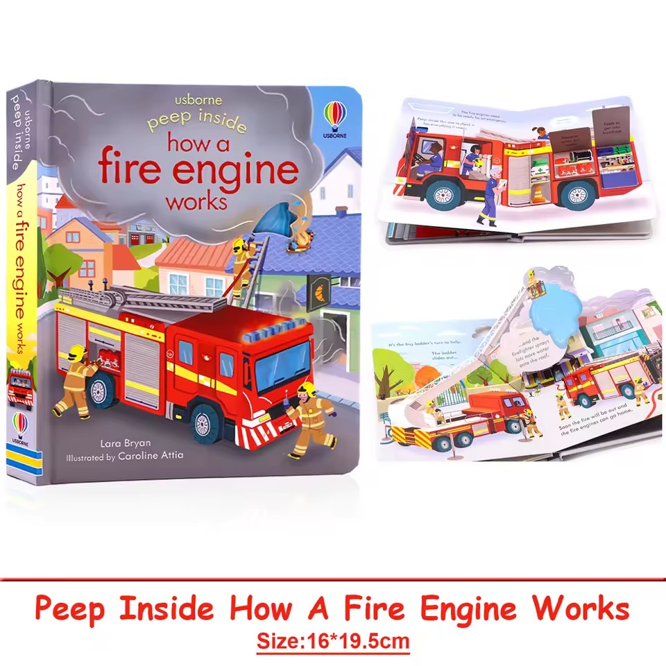 Usborne Peep Inside Hoe een br - Kids Education In Us recensie en prijs