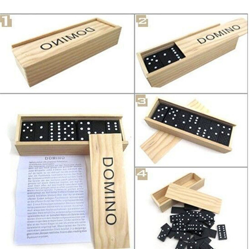 28 stks/set Houten Domino Bord - Kids Outdoor Education recensie en prijs