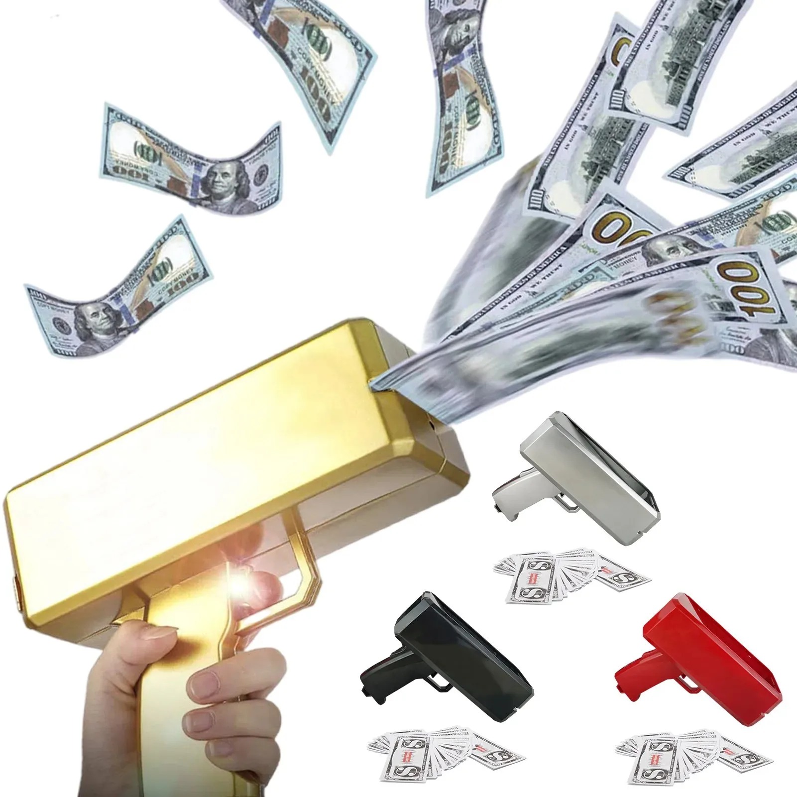 Schieten Geld Pistool Speelgoe - Kids Education Money recensie en prijs