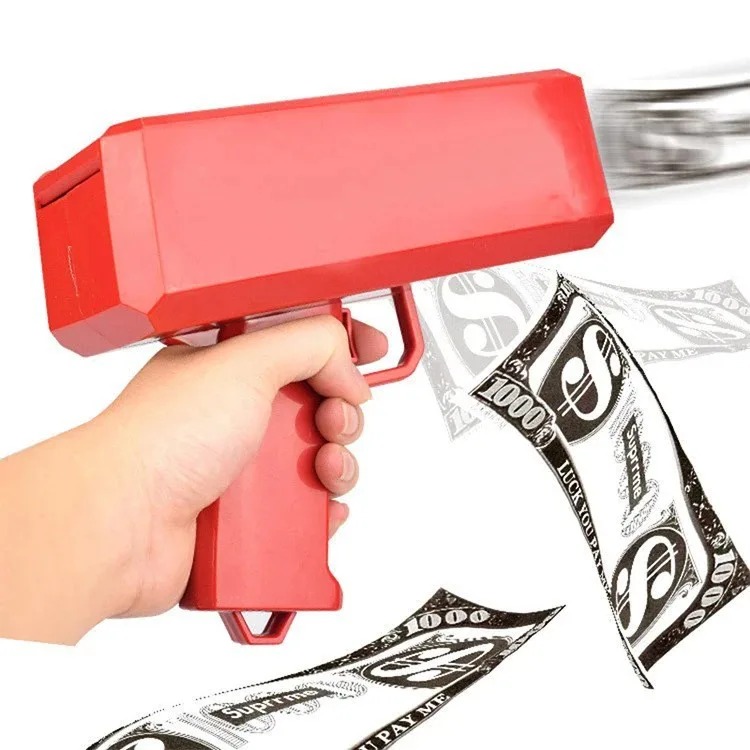Schieten Geld Pistool Speelgoe - Kids Education Money recensie en prijs