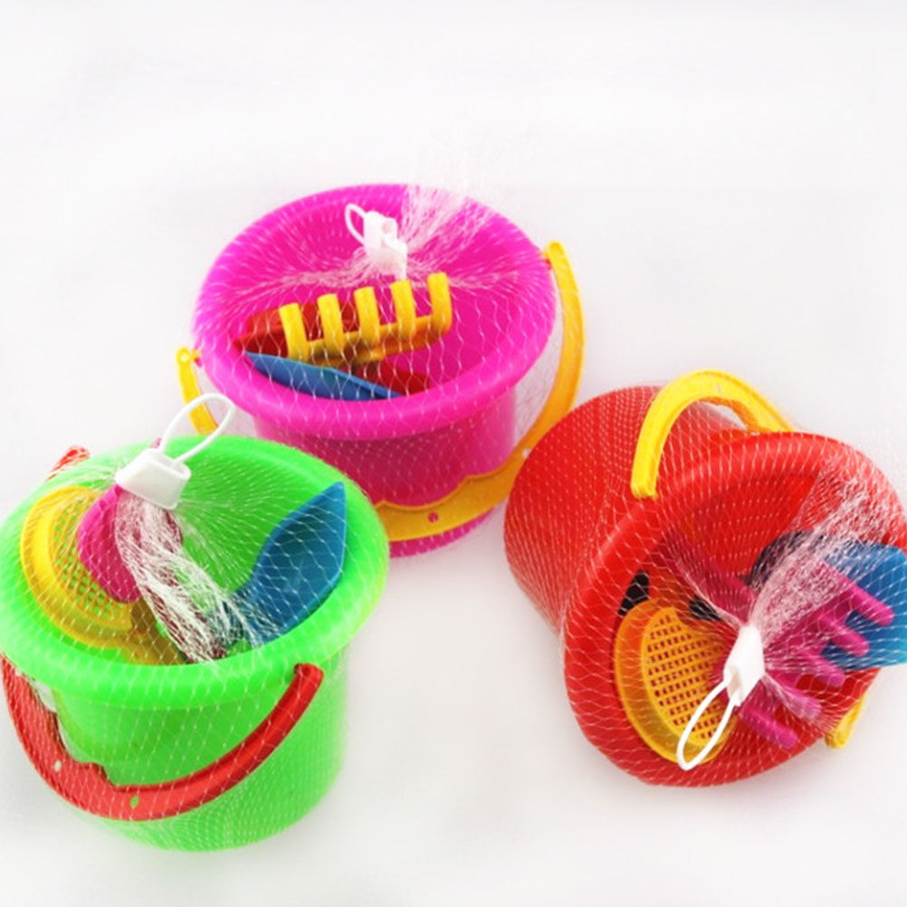 6-delige strandemmerset, plast - Kids Outdoor Education recensie en prijs