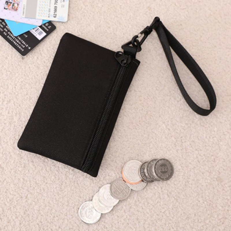 Eenvoudige canvas mini-portemo - Kids Education Money recensie en prijs