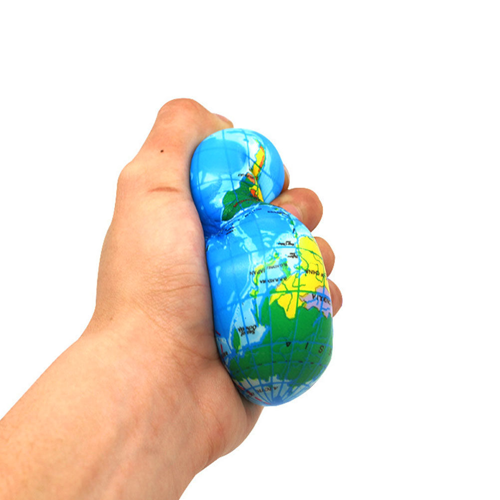 6 stuks stressballen voor kind - Educational Globe For Kids recensie en prijs