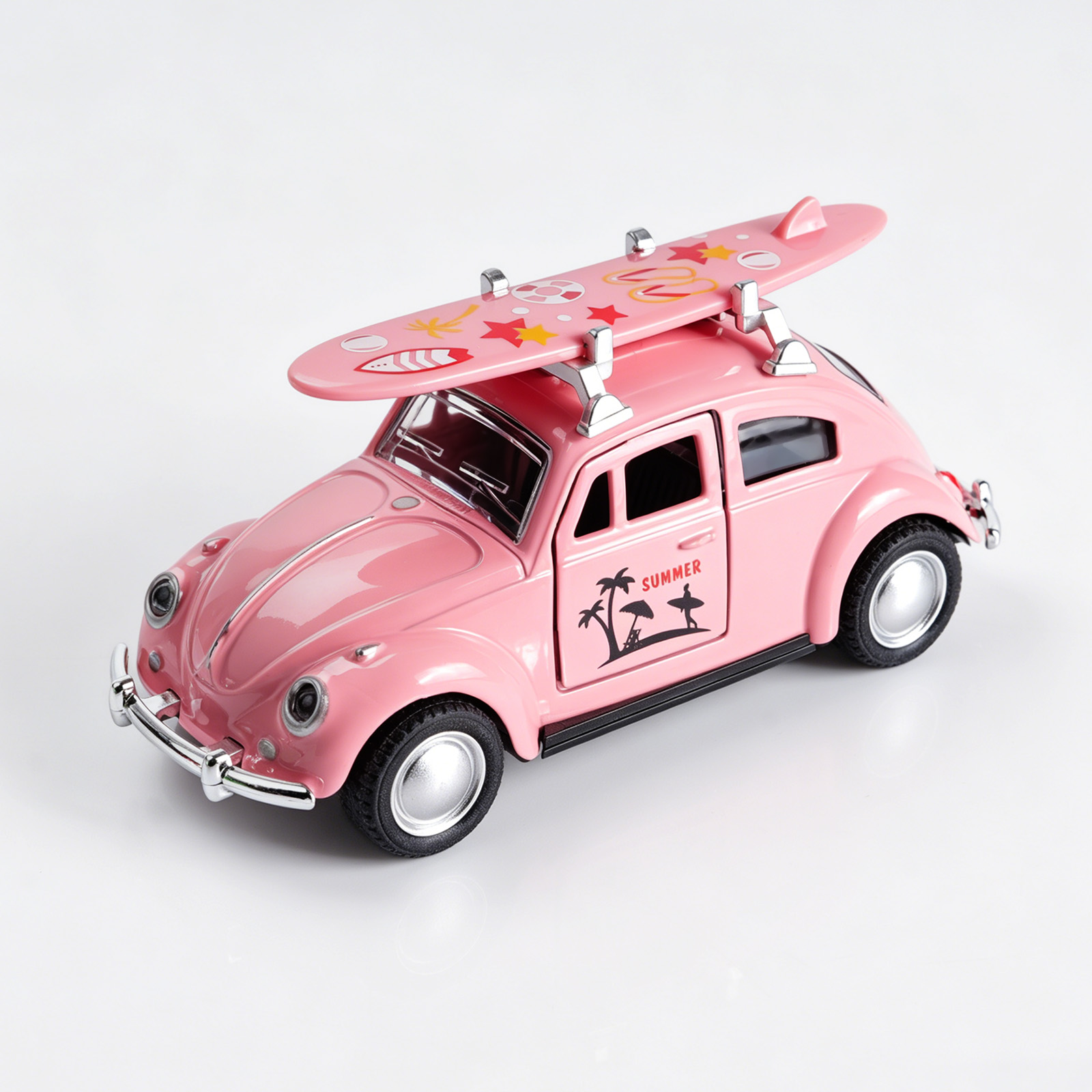 1:36 roze Volkswagen Kever geg - Online Educational Games For Kids recensie en prijs