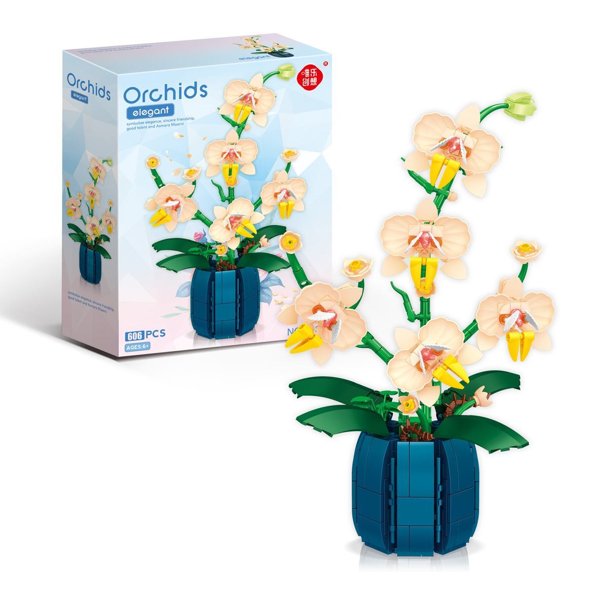Orchidee bouwstenen bloemen, w - Orchid Kids Education recensie en prijs