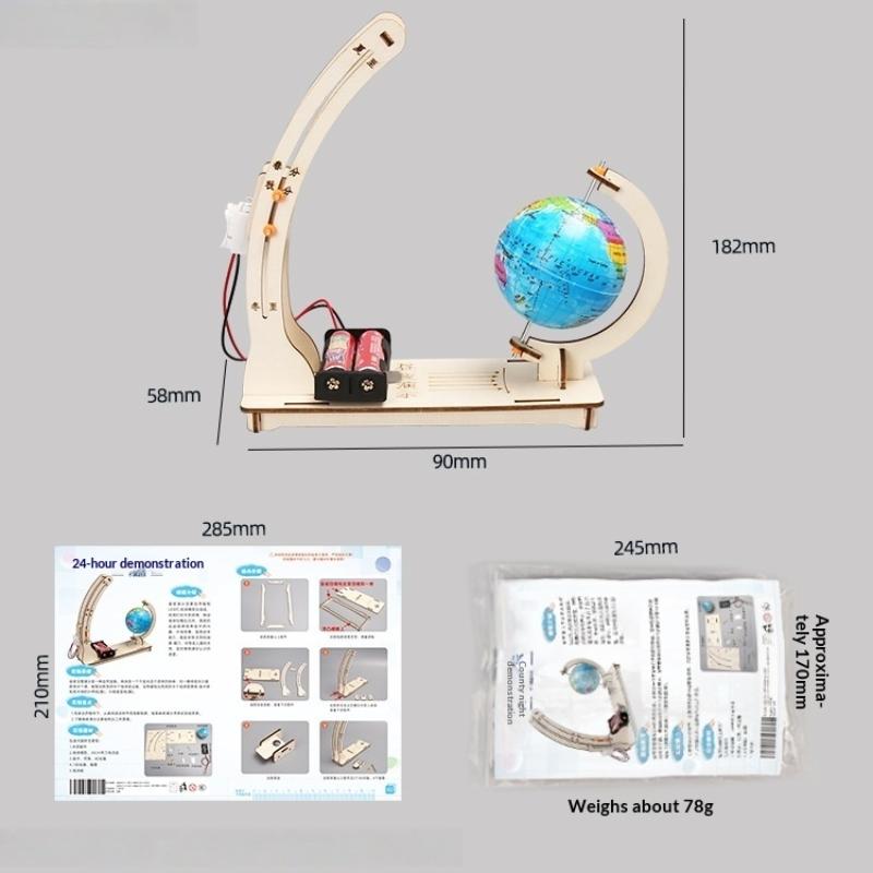 TH 1Set Dag Nacht Cyclus Weten - Educational Globe For Kids recensie en prijs