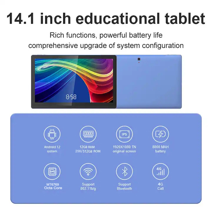 Groot scherm 14,1 inch tablet  - Japanese Kids Education recensie en prijs