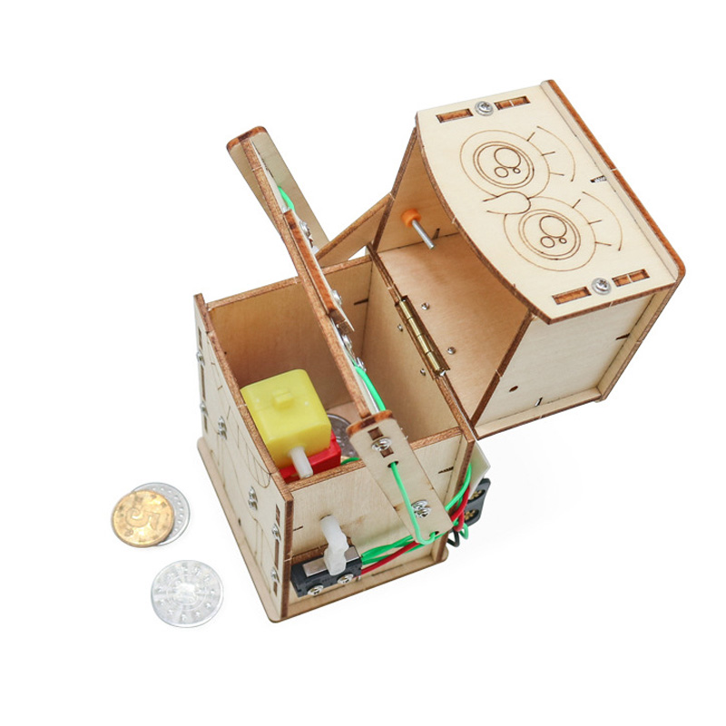 Houten elektrisch aangedreven  - Kids Education Money recensie en prijs