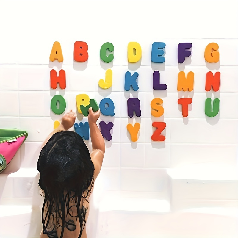 36-delige set badschuimletters - Number Puzzle Foam recensie en prijs