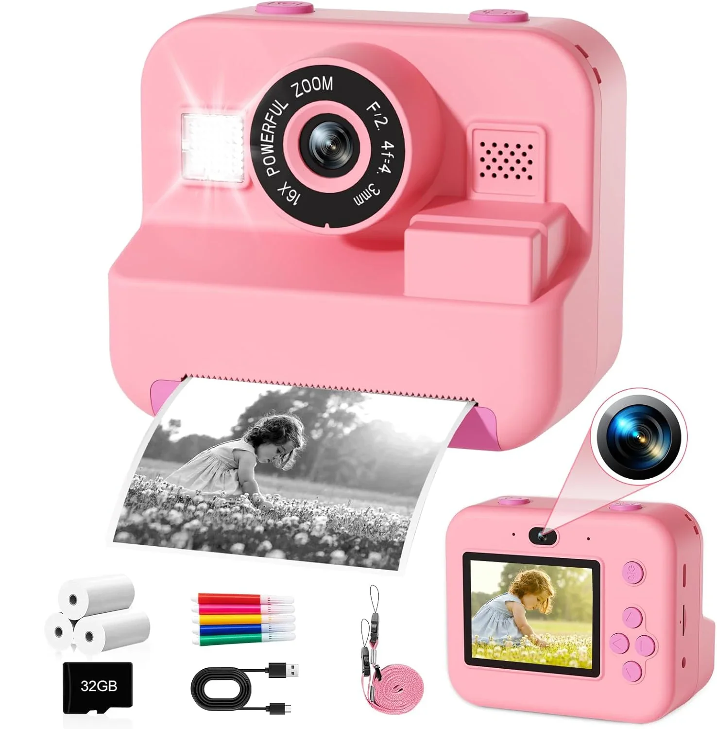 Digitale Kindercamera, Instant - Japanese Kids Education recensie en prijs