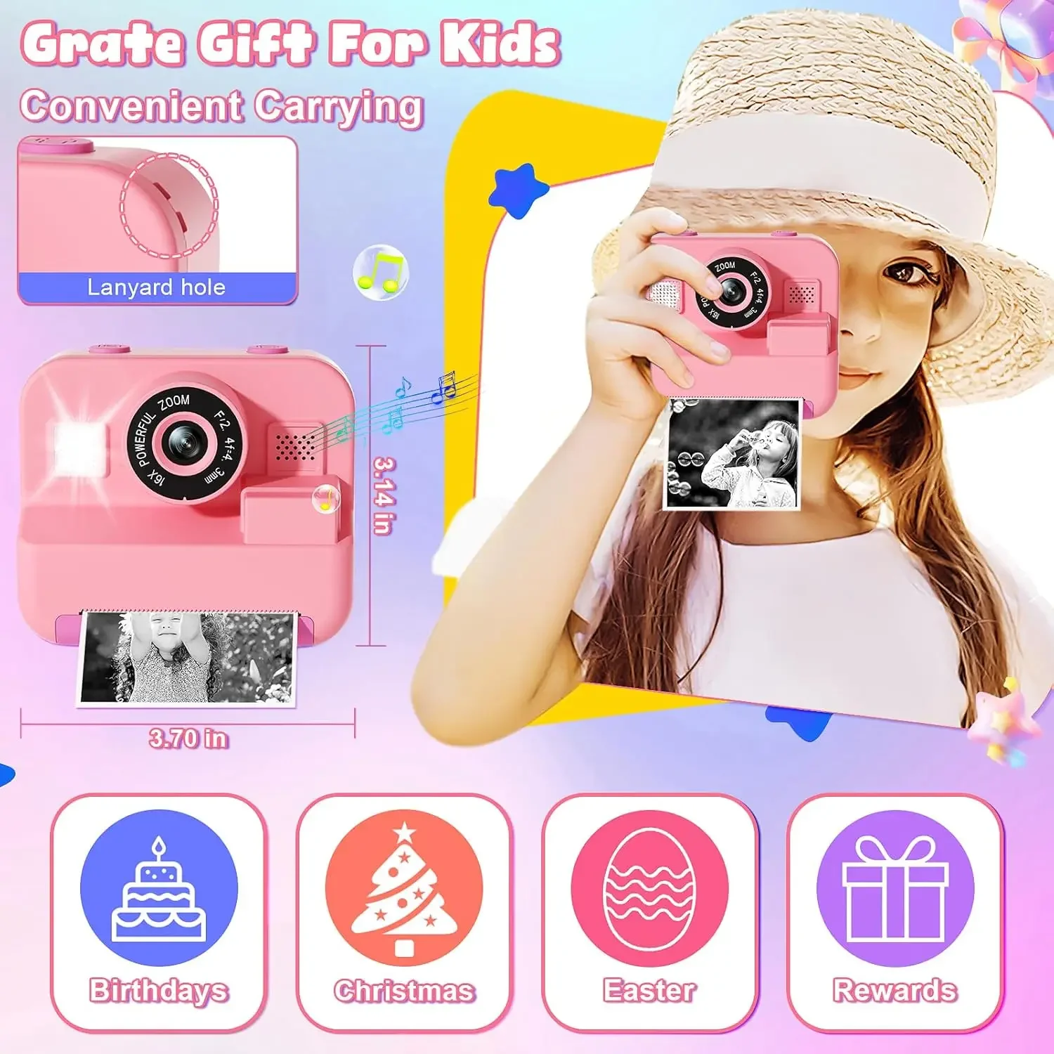 Digitale Kindercamera, Instant - Japanese Kids Education recensie en prijs