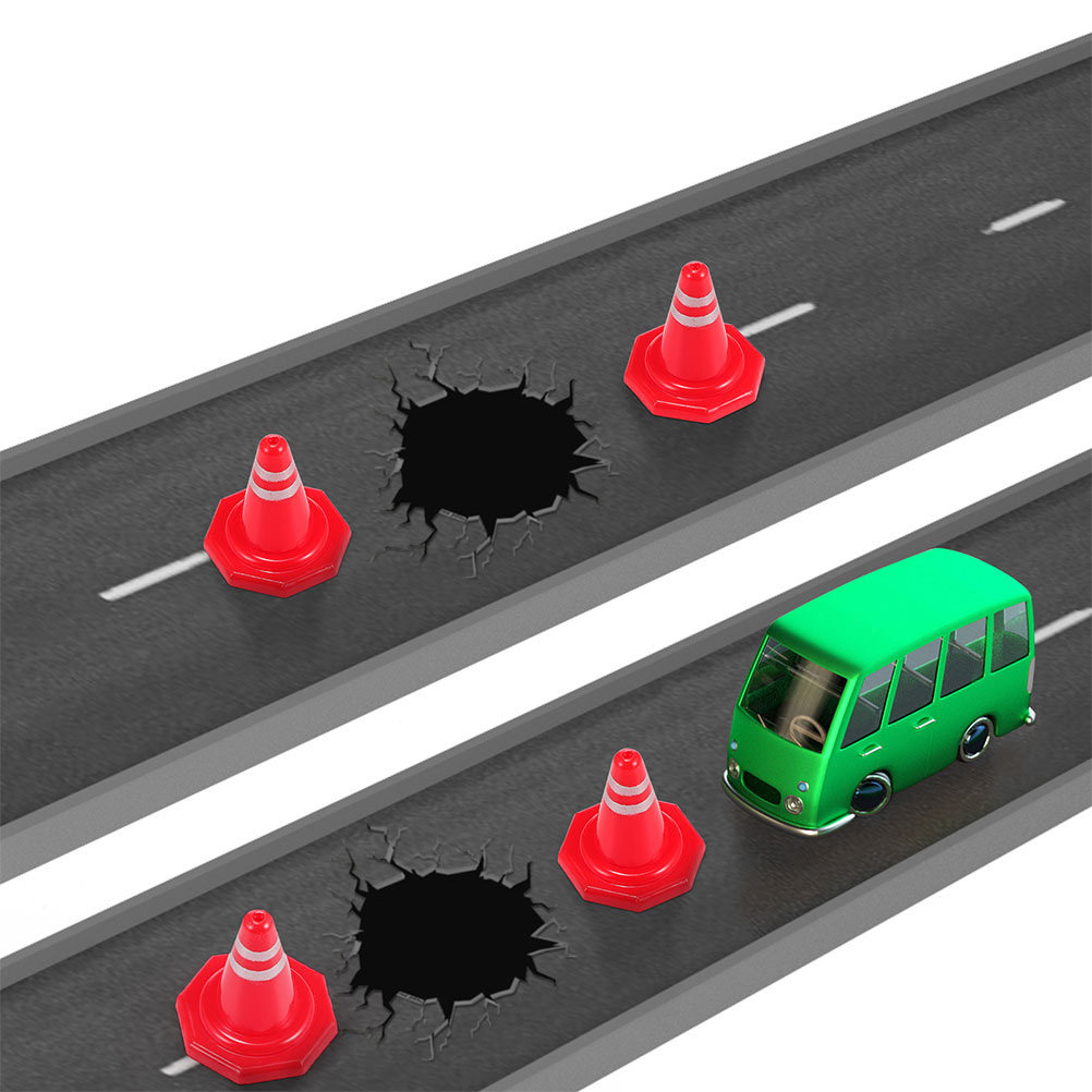 24 stuks mini-verkeerskegels,  - Kids Education In Us recensie en prijs