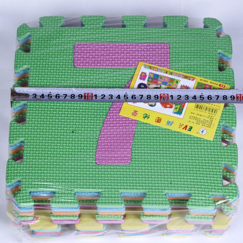 Verbindbare PE schuim puzzel s - Number Puzzle Foam recensie en prijs