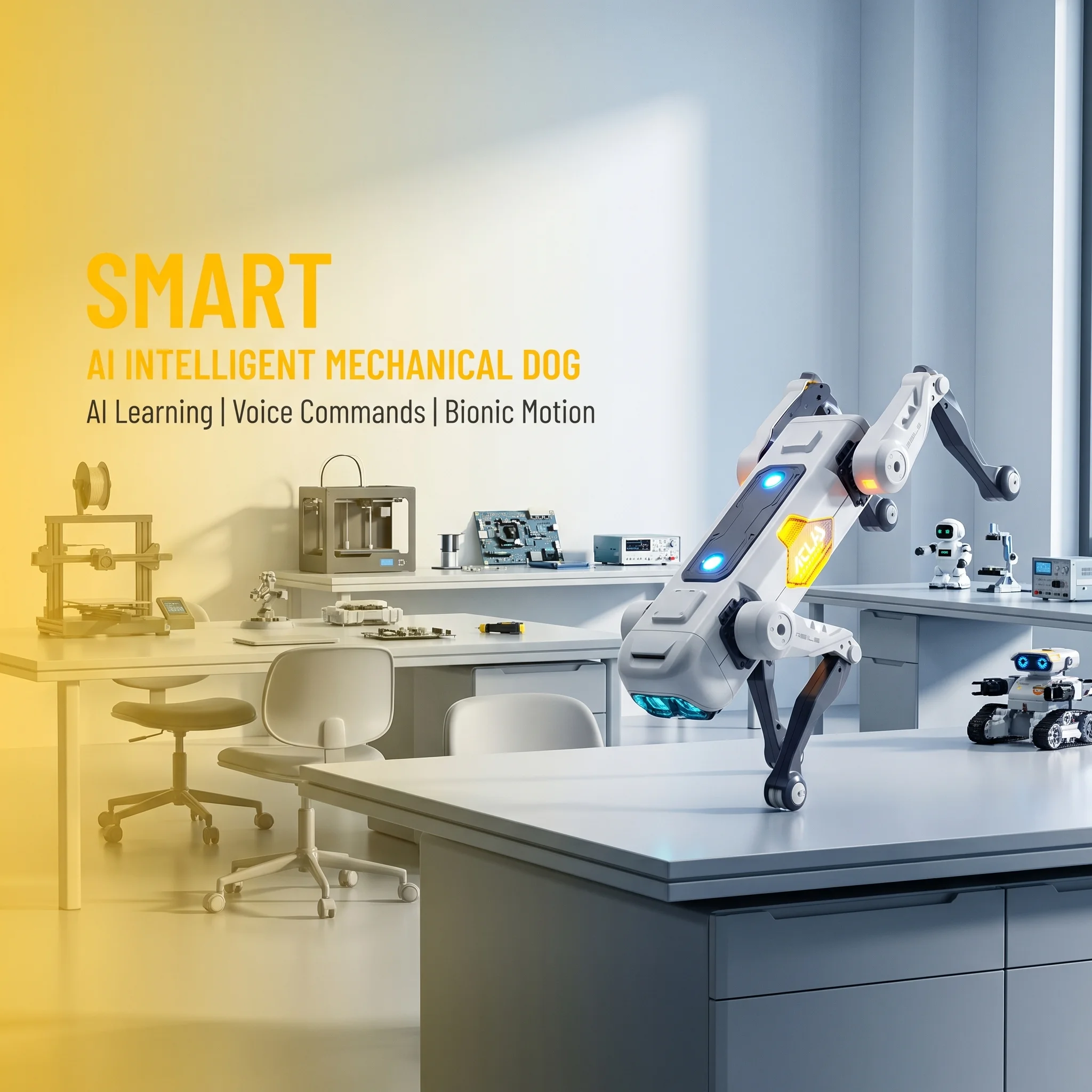 AI Slimme Robot Hond, Spraak-  - Kids Educational Resources recensie en prijs