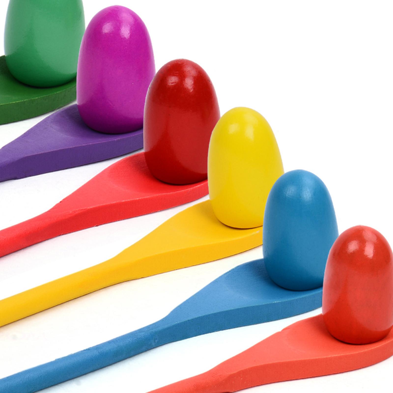 6 stuks Eierlepel Racespel Han - Kids Outdoor Education recensie en prijs