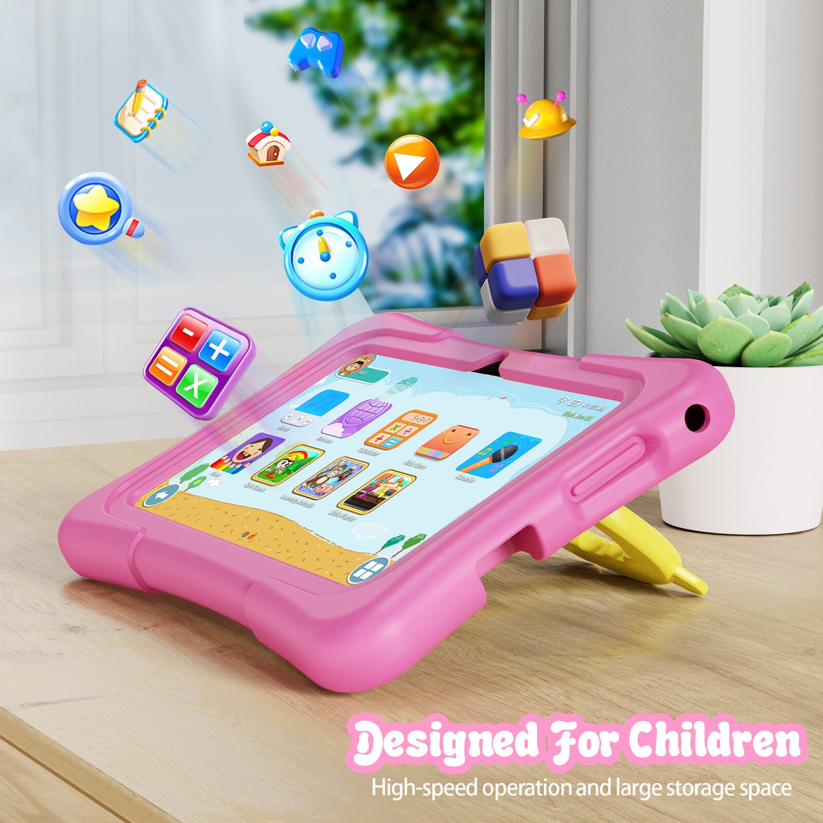 PRITOM-tablet voor kinderen 7  - Japanese Kids Education recensie en prijs
