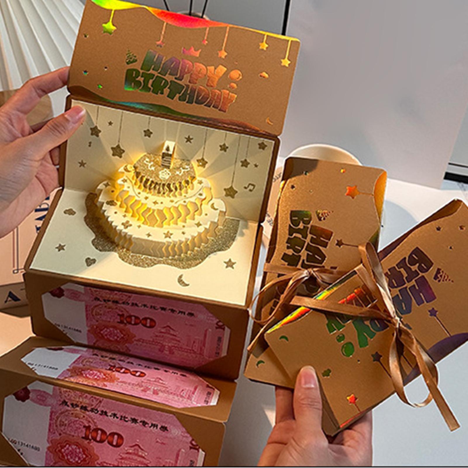 3D Taart Verjaardag Geld Envel - Kids Education Money recensie en prijs