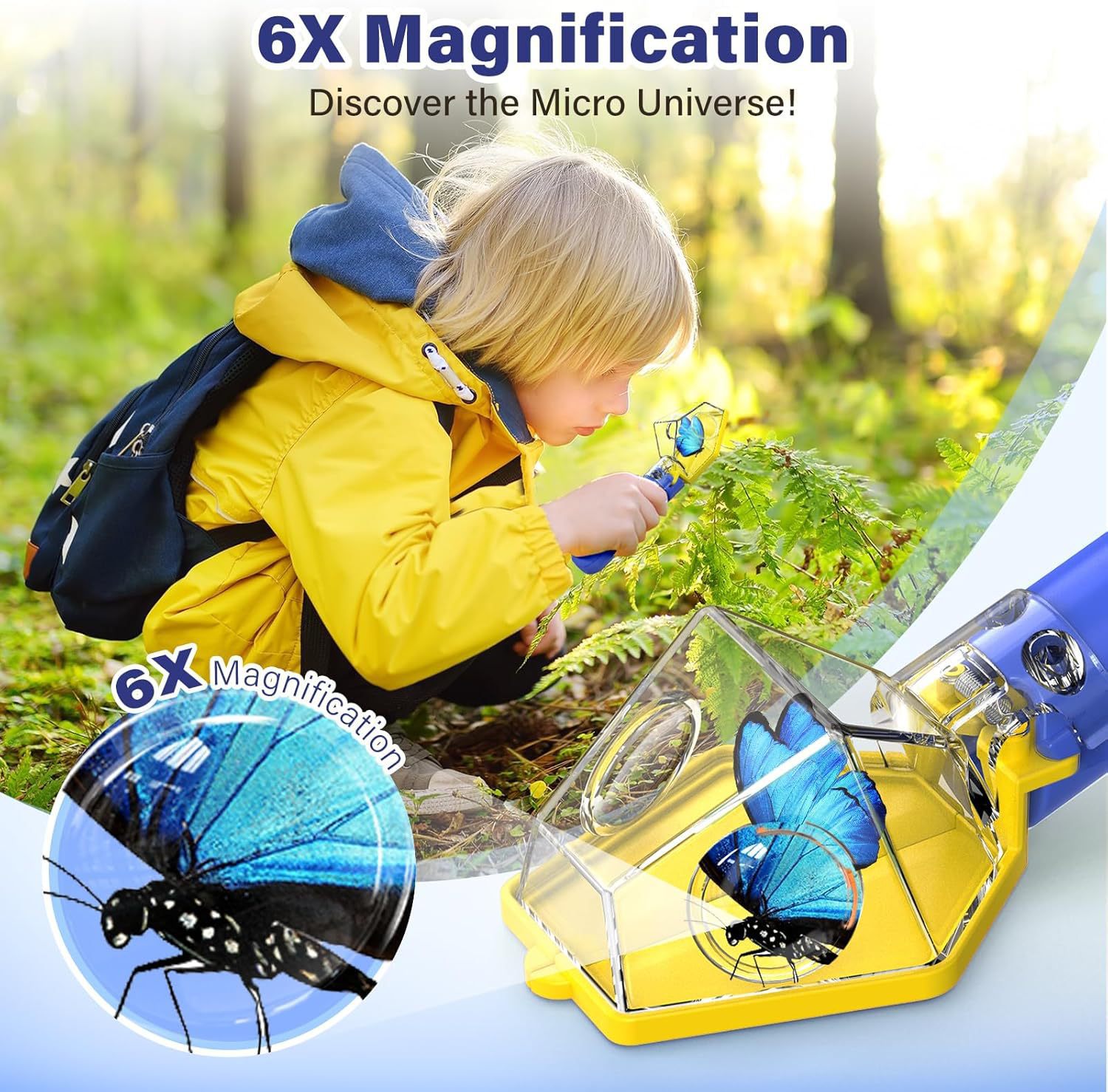 6X Vergrootglas Insectenverzam - Kids Outdoor Education recensie en prijs