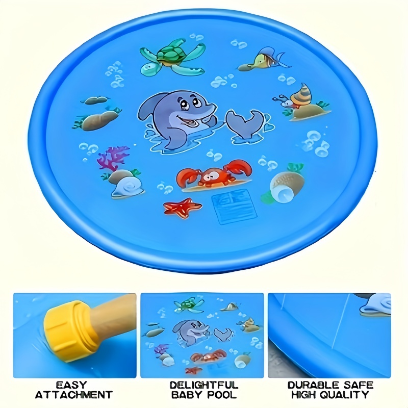 Kinderen spelen Spray Mat 100c - Kids Education Rug recensie en prijs