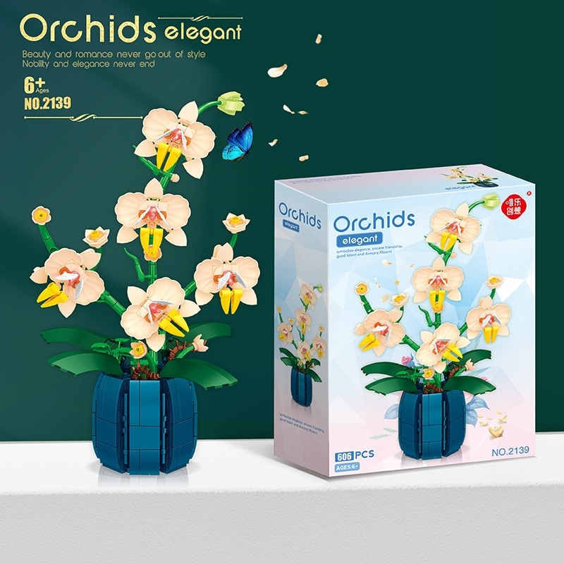 Boeket Ingemaakte Orchidee Bou - Orchid Kids Education recensie en prijs