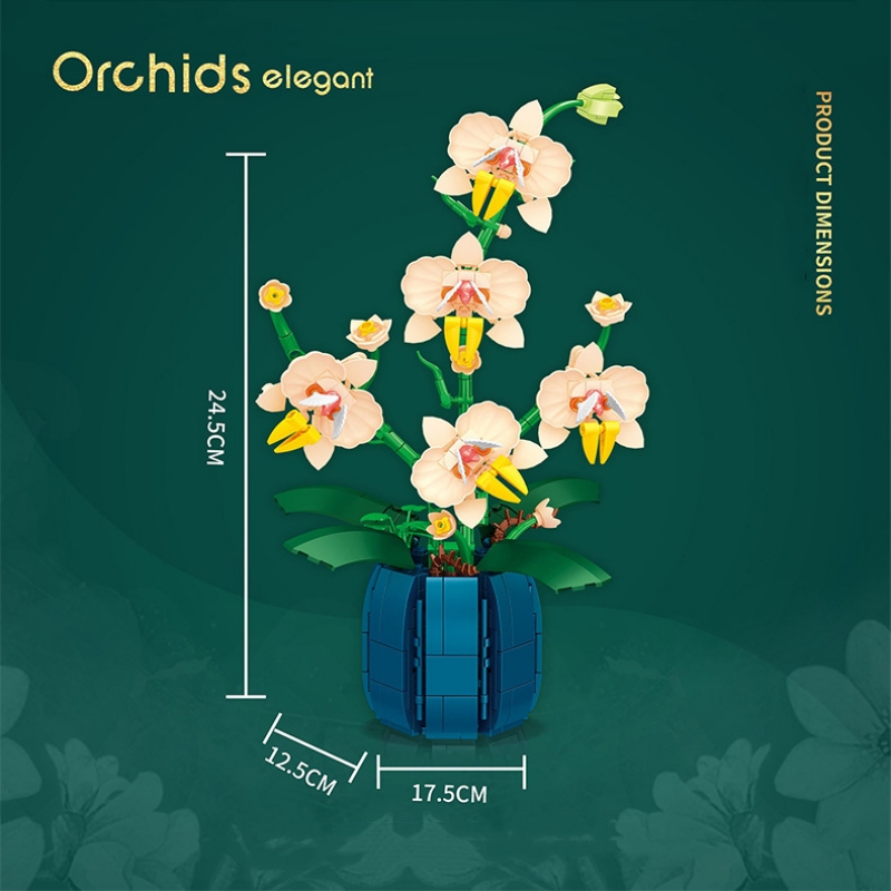 Boeket Ingemaakte Orchidee Bou - Orchid Kids Education recensie en prijs