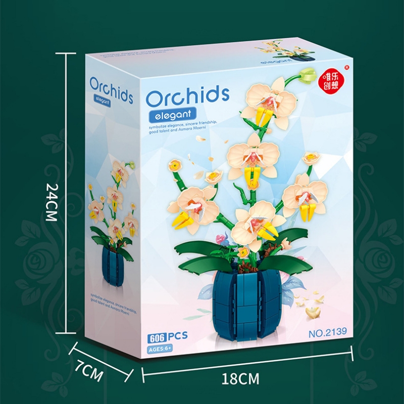 Boeket Ingemaakte Orchidee Bou - Orchid Kids Education recensie en prijs